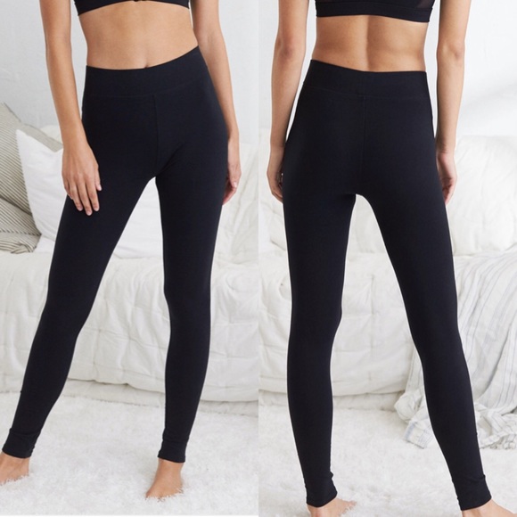 aerie Pants - Aerie Chill High Waisted Leggings Black